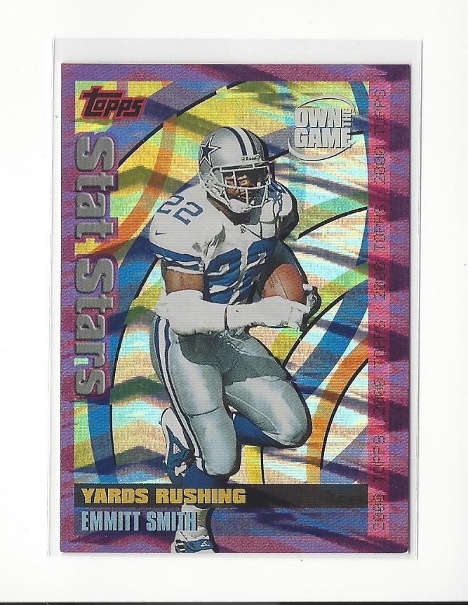 2000 Topps Own the Game #OTG9 Emmitt Smith