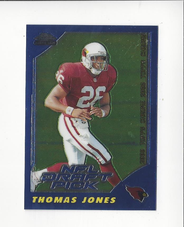 2000 Topps Chrome #242 Thomas Jones RC