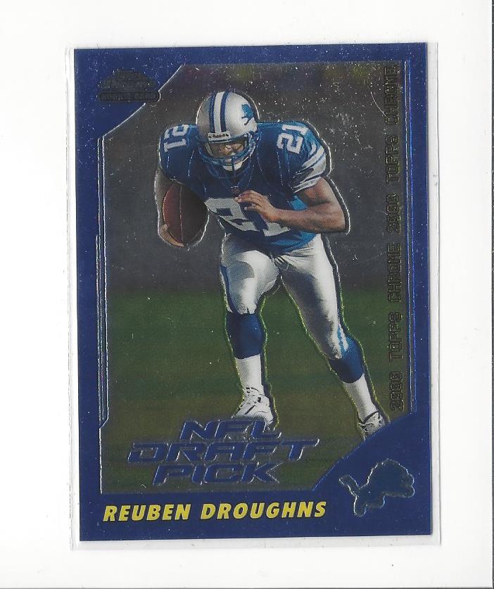2000 Topps Chrome #254 Reuben Droughns RC