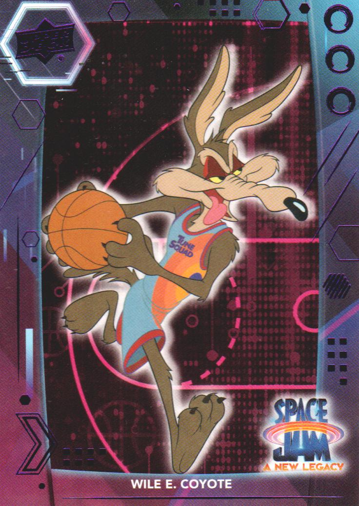 Upper Deck Space Jam A New Legacy Neon Purple Wile E Coyote