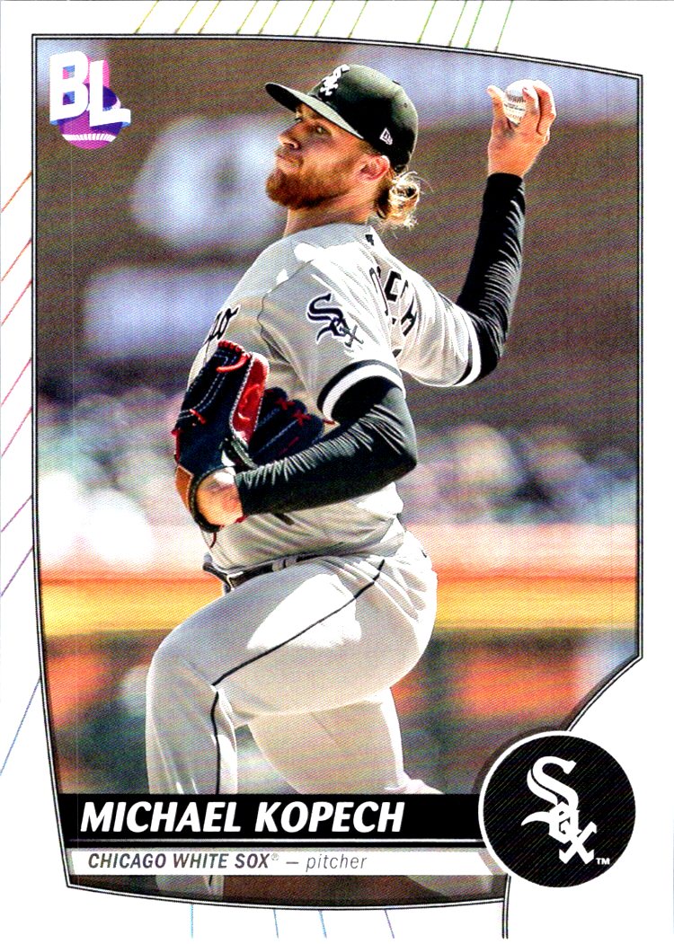 This is a 2023 photo of Michael Kopech of the Chicago White Sox