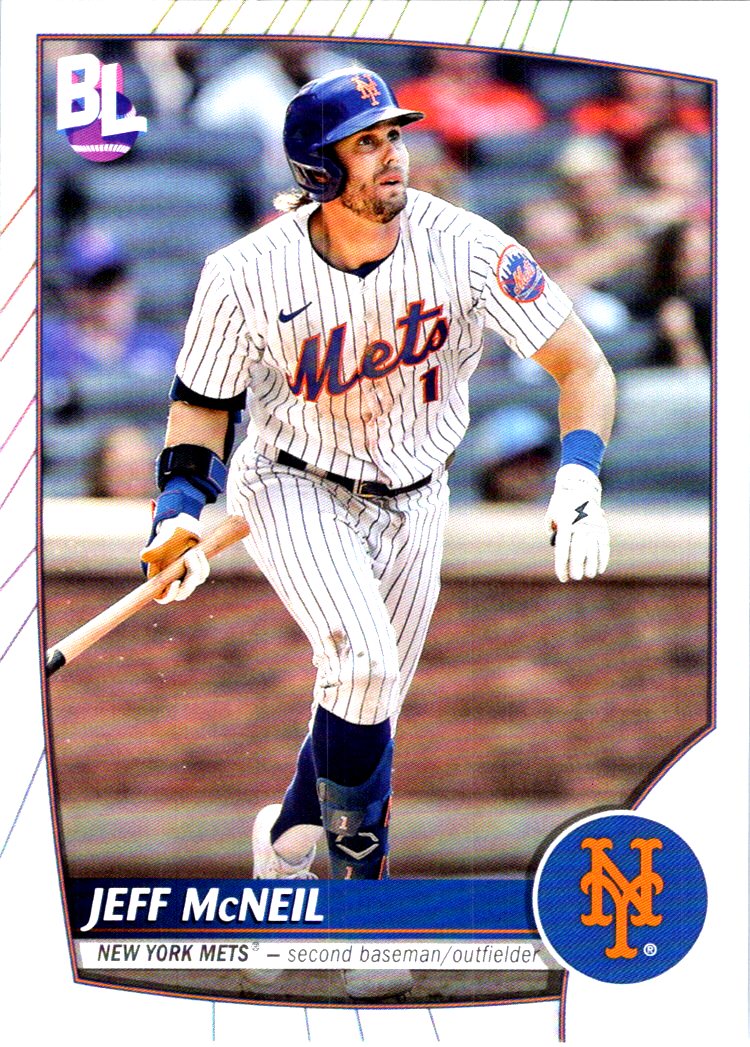 Jeff McNeil New York Mets 2017 Bowman # 90 Rookie Card