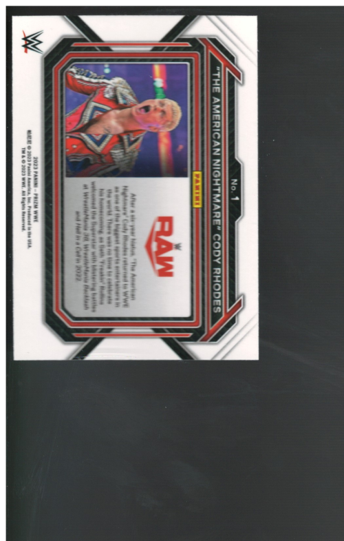 B5207- 2023 Panini Prizm WWE Wrestling Cards 1-200 -You Pick- 15+ FREE US SHIP - Picture 3 of 12