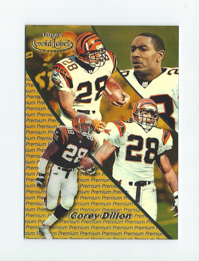 2000 Topps Gold Label Premium Parallel #52 Corey Dillon