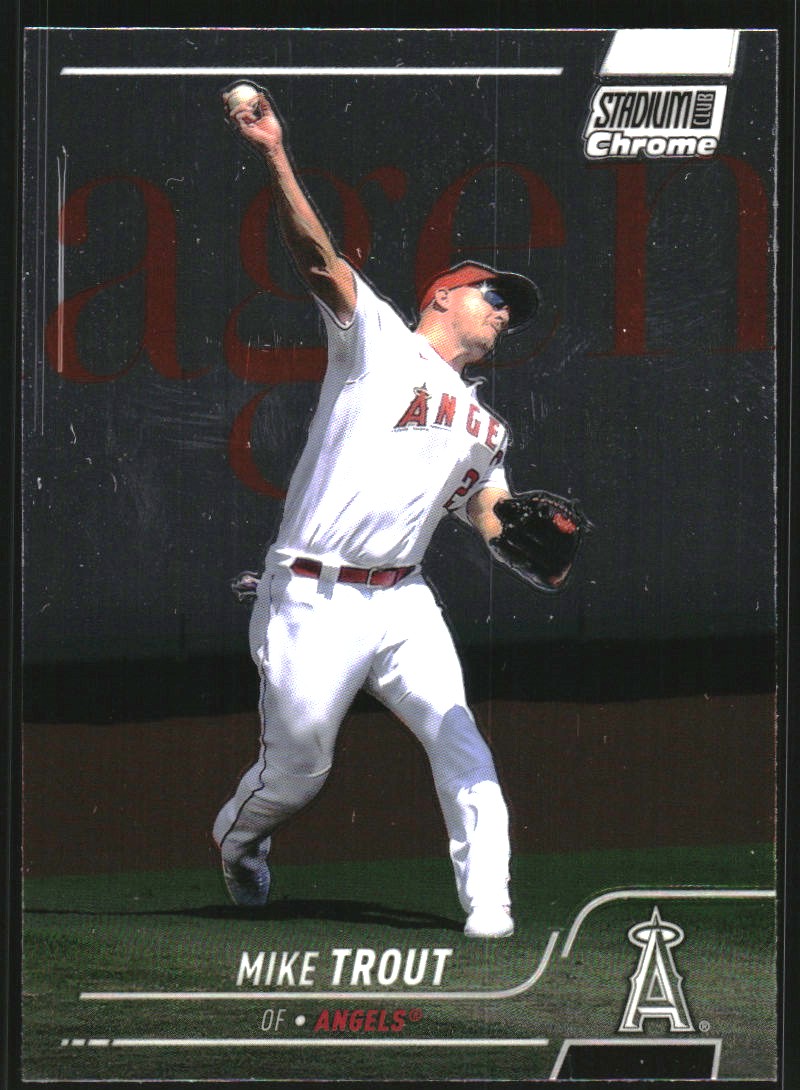 2022 Stadium Club Chrome #200 Mike Trout