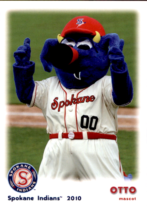 Spokane Indians redband themed mascot and uniform - Spokane Falls