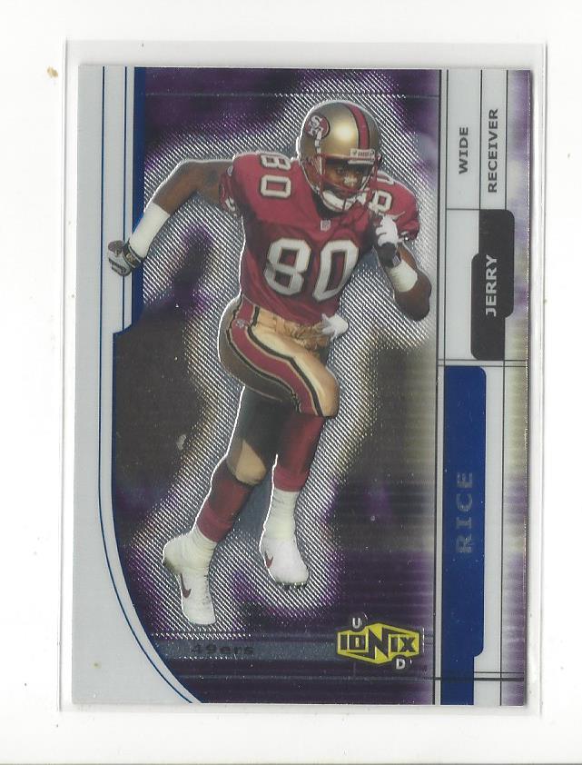 Jerry Rice cards (2000-2022) 49ers Raiders - You Choose - Bild 35 von 227