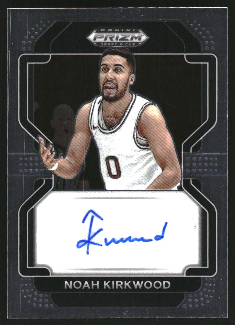 2022-23 Panini Prizm Draft Picks Draft Picks Autographs #85 Noah Kirkwood