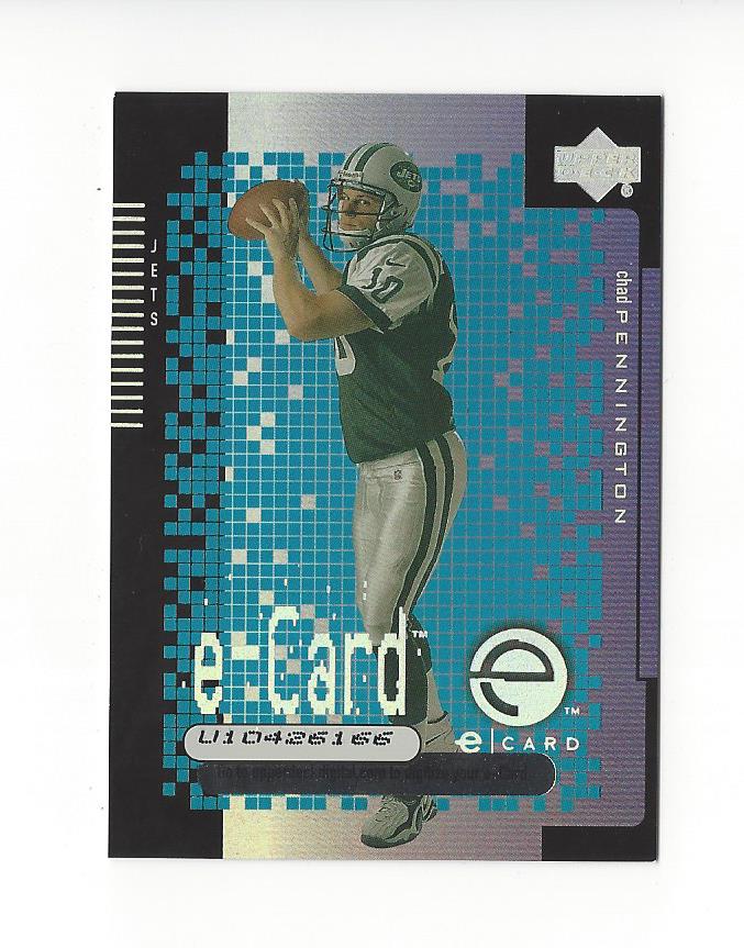 2000 Upper Deck e-Card #CP Chad Pennington