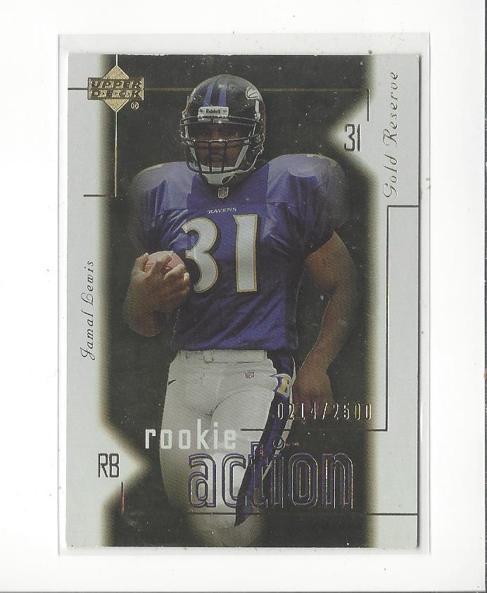 2000 Upper Deck Gold Reserve #196 Jamal Lewis RC
