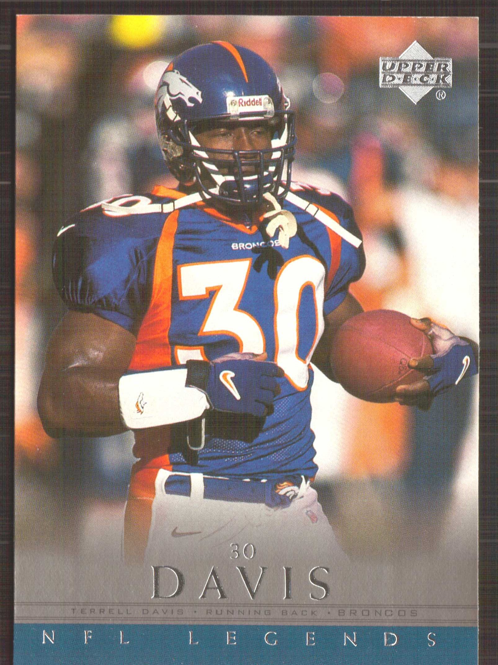 1997 Playoff Zone John Elway #110 Denver Broncos