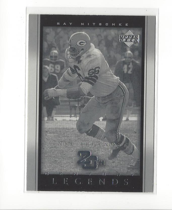 2000 Upper Deck Legends #91 Ray Nitschke TCL