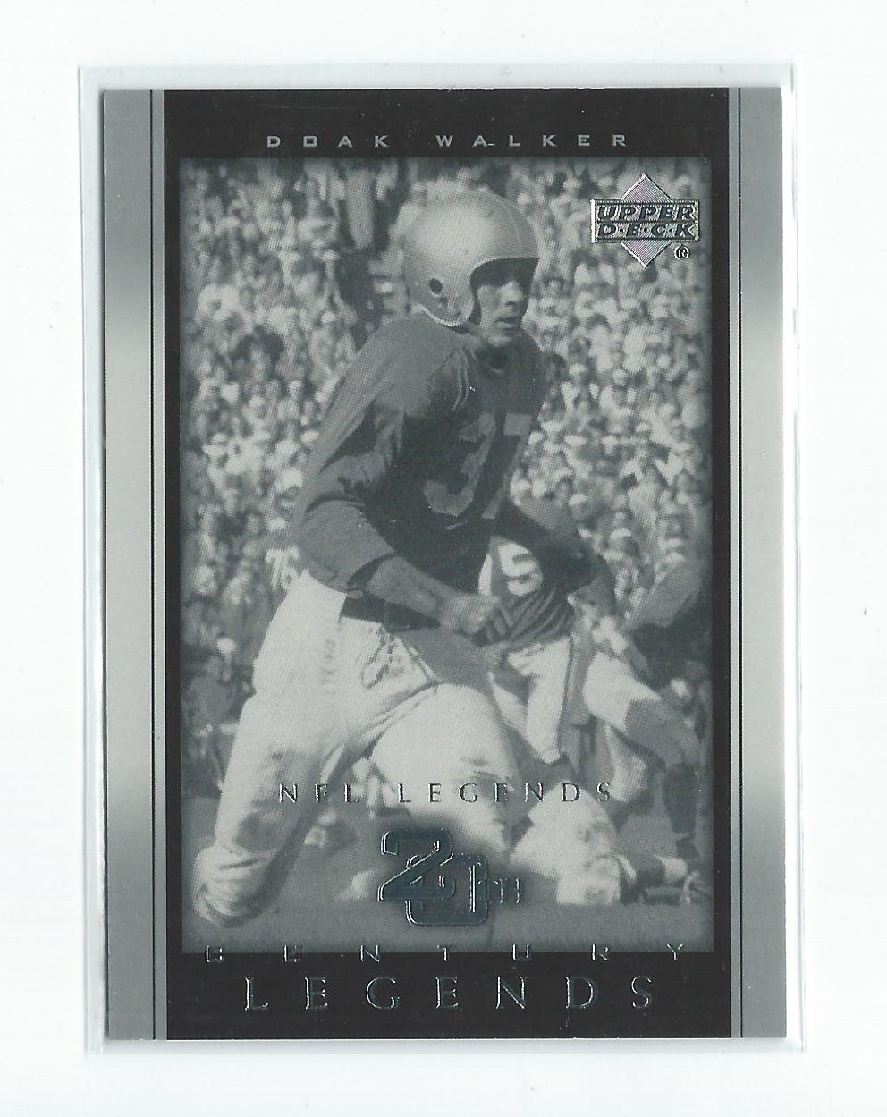 2000 Upper Deck Legends #92 Doak Walker TCL