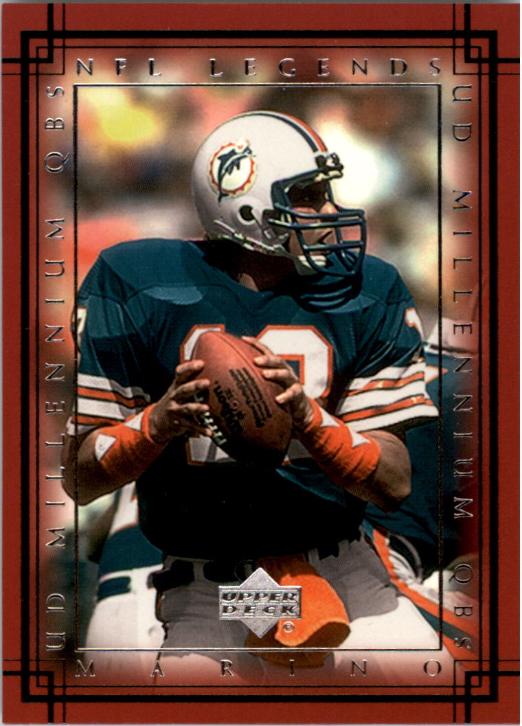 Dan Marino 2000 Upper Deck Nfl Legends Game Used Memorabilia