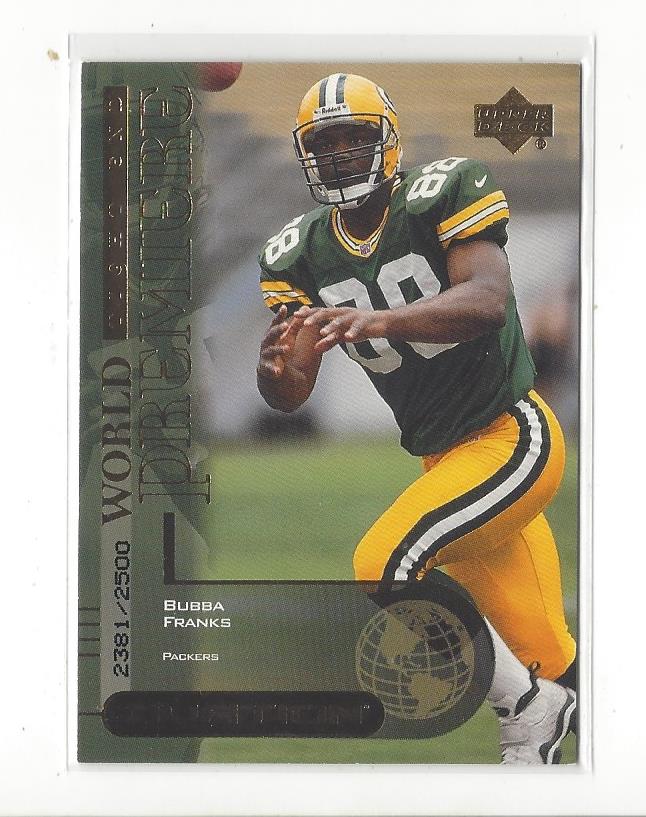 2000 Upper Deck Ovation #78 Bubba Franks RC