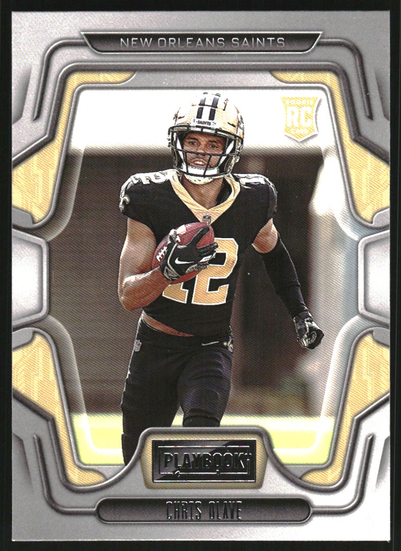 Chris Olave #109 2022 Panini Playbook Football Signatures