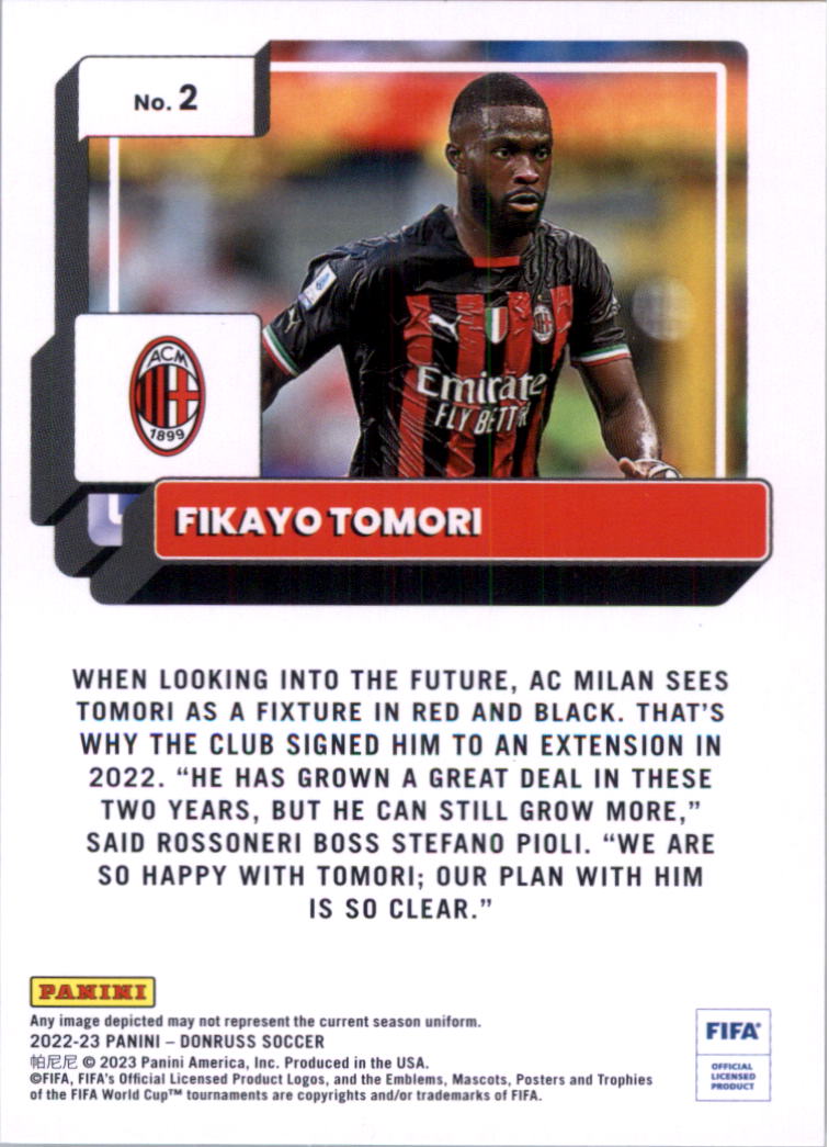 2022-23 Donruss Soccer Card Pick (Base) - Picture 5 of 399