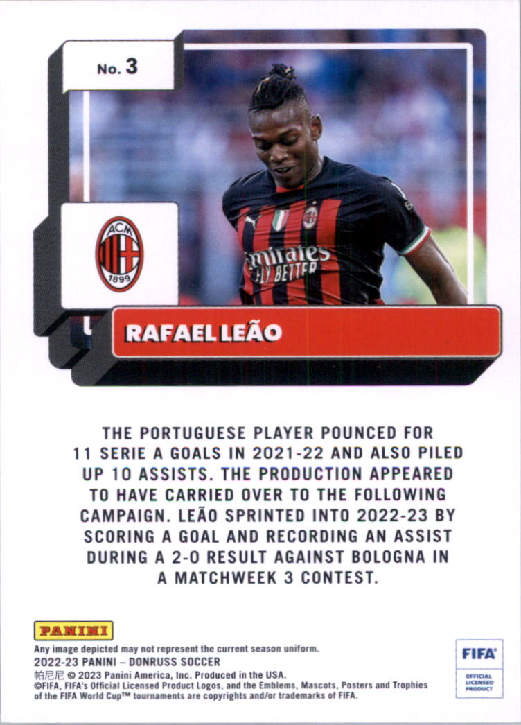 2022-23 Donruss Soccer Card Pick (Base) - Picture 7 of 399