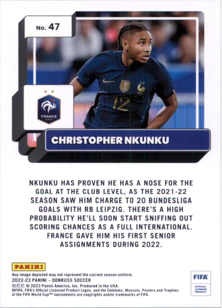 2022-23 Donruss Soccer Card Pick (Base) - Picture 95 of 399