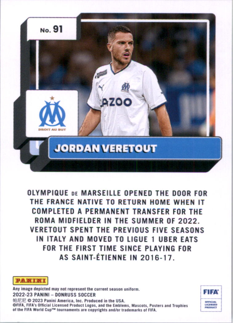 2022-23 Donruss Soccer Card Pick (Base) - Picture 181 of 399