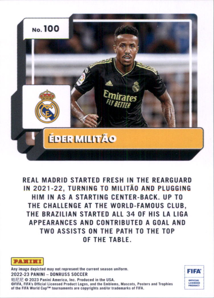 2022-23 Donruss Soccer Card Pick (Base) - Picture 199 of 399