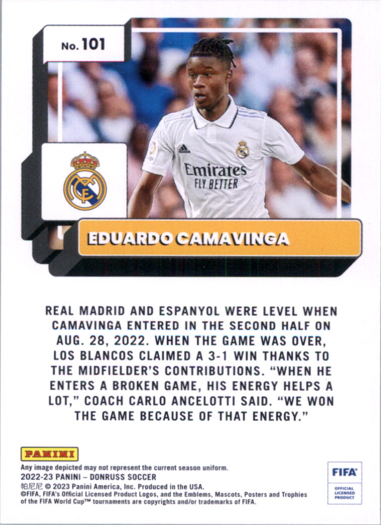 2022-23 Donruss Soccer Card Pick (Base) - Picture 201 of 399