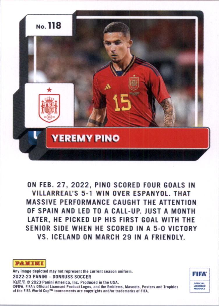 2022-23 Donruss Soccer Card Pick (Base) - Picture 235 of 399