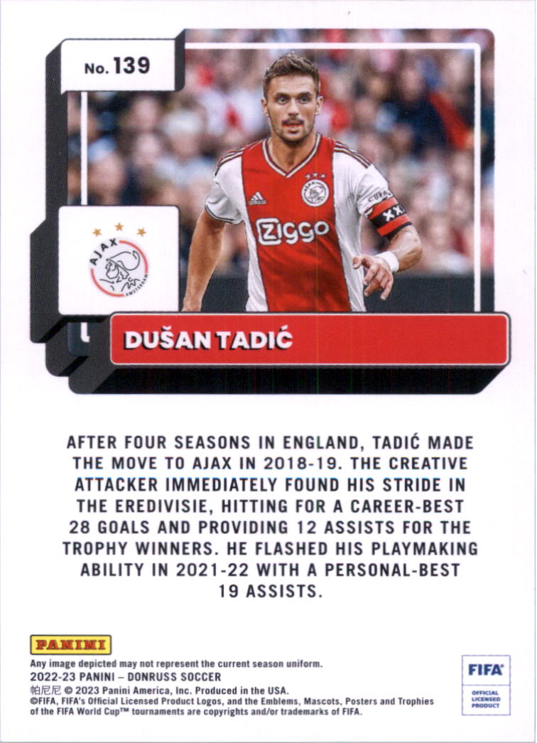 2022-23 Donruss Soccer Card Pick (Base) - Picture 277 of 399