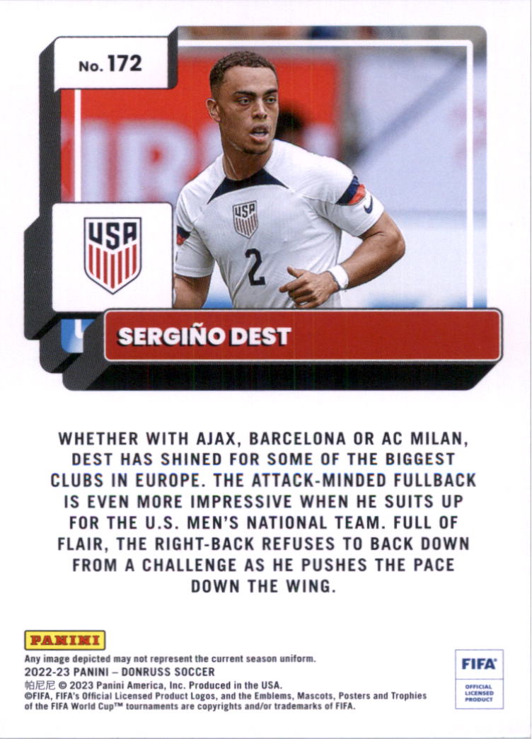 2022-23 Donruss Soccer Card Pick (Base) - Picture 343 of 399
