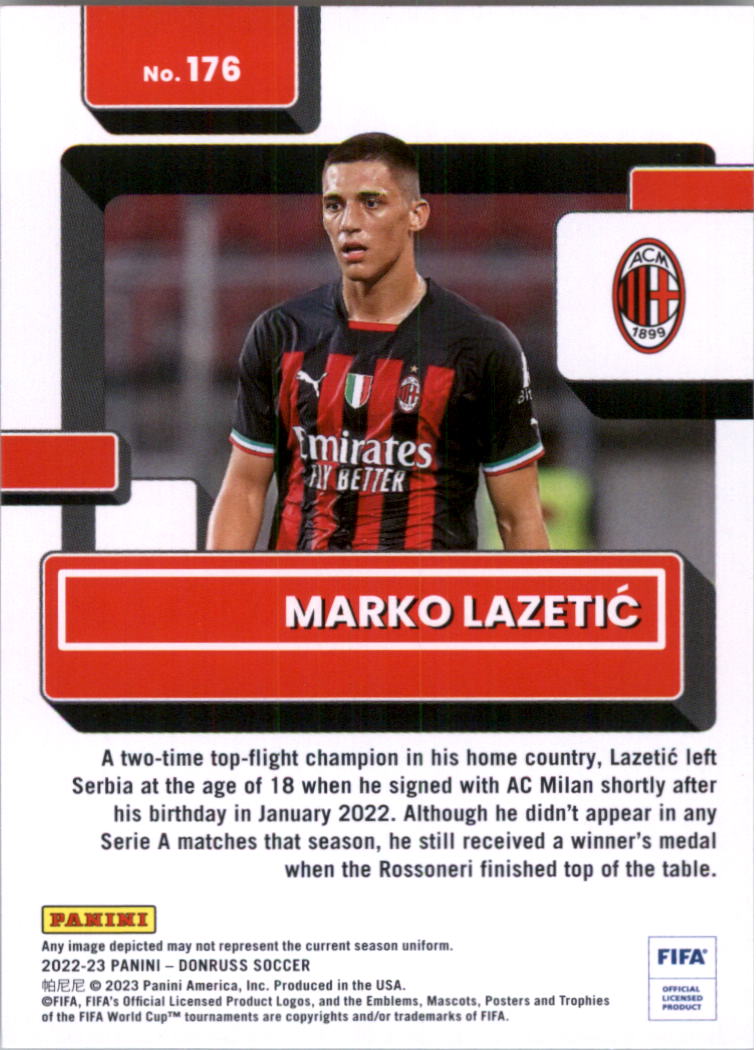 2022-23 Donruss Soccer Card Pick (Base) - Picture 351 of 399