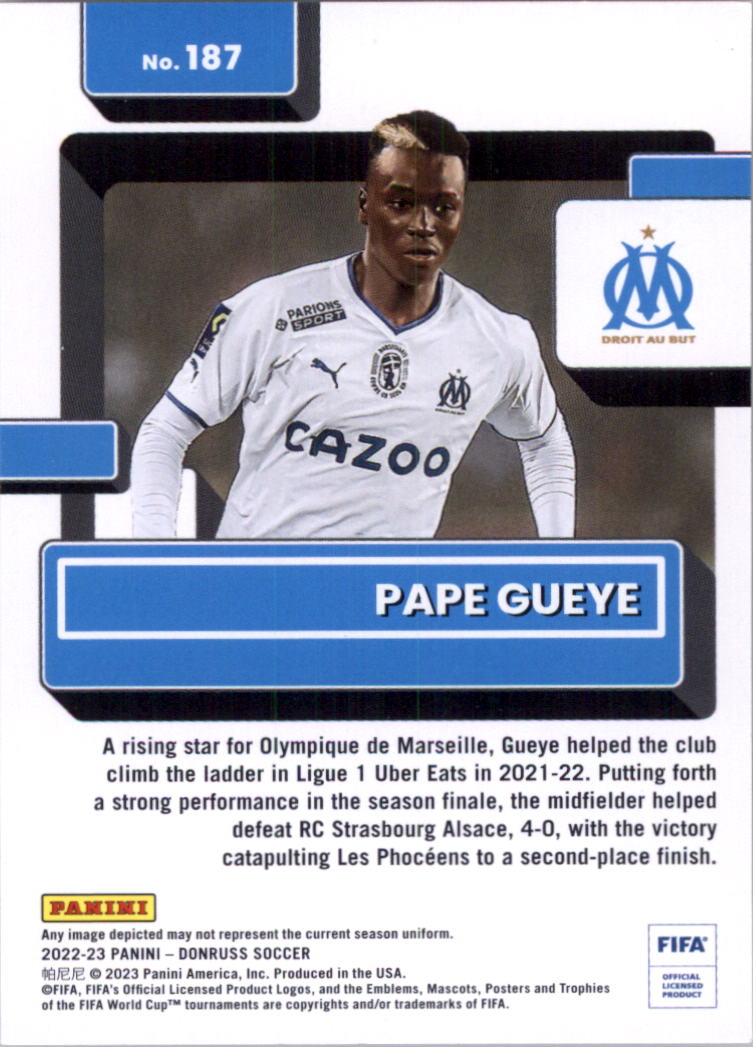 2022-23 Donruss Soccer Card Pick (Base) - Picture 373 of 399