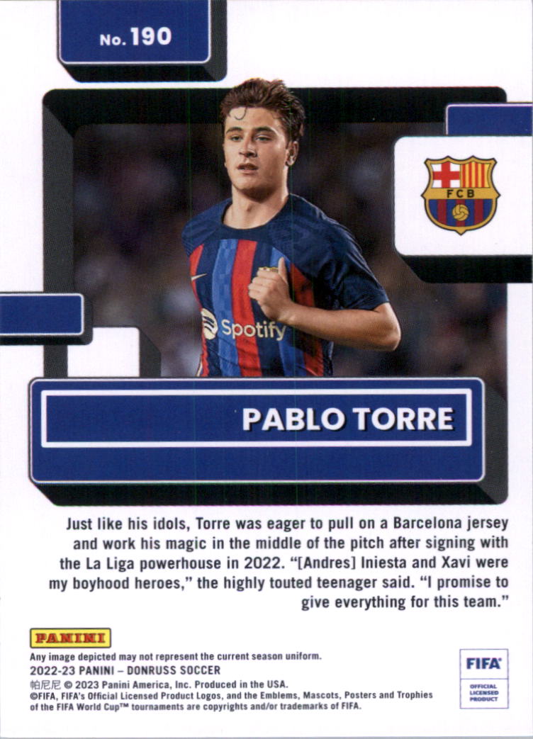 2022-23 Donruss Soccer Card Pick (Base) - Picture 379 of 399