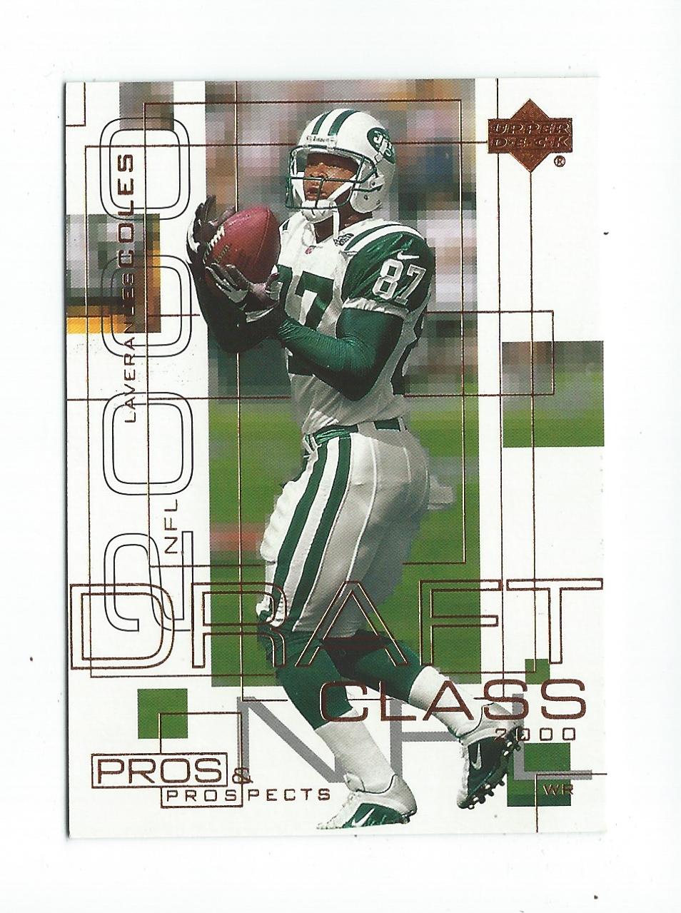 2000 Upper Deck Pros and Prospects #139 Laveranues Coles RC