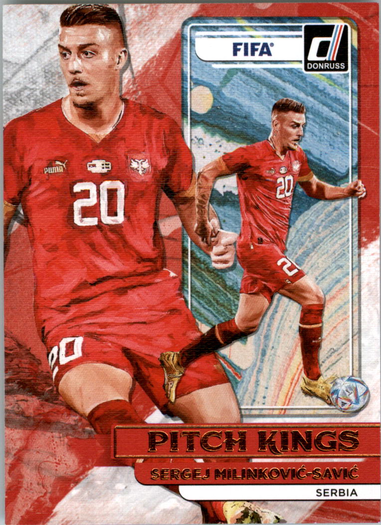 2022-23 Donruss Pitch Kings Soccer Card Pick (Inserts)