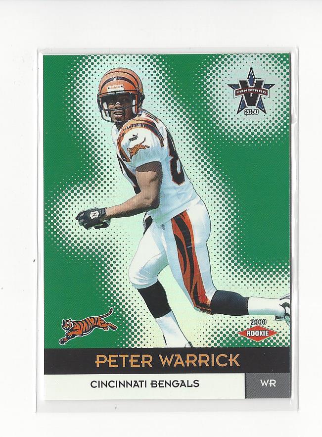 2000 Vanguard #132 Peter Warrick RC