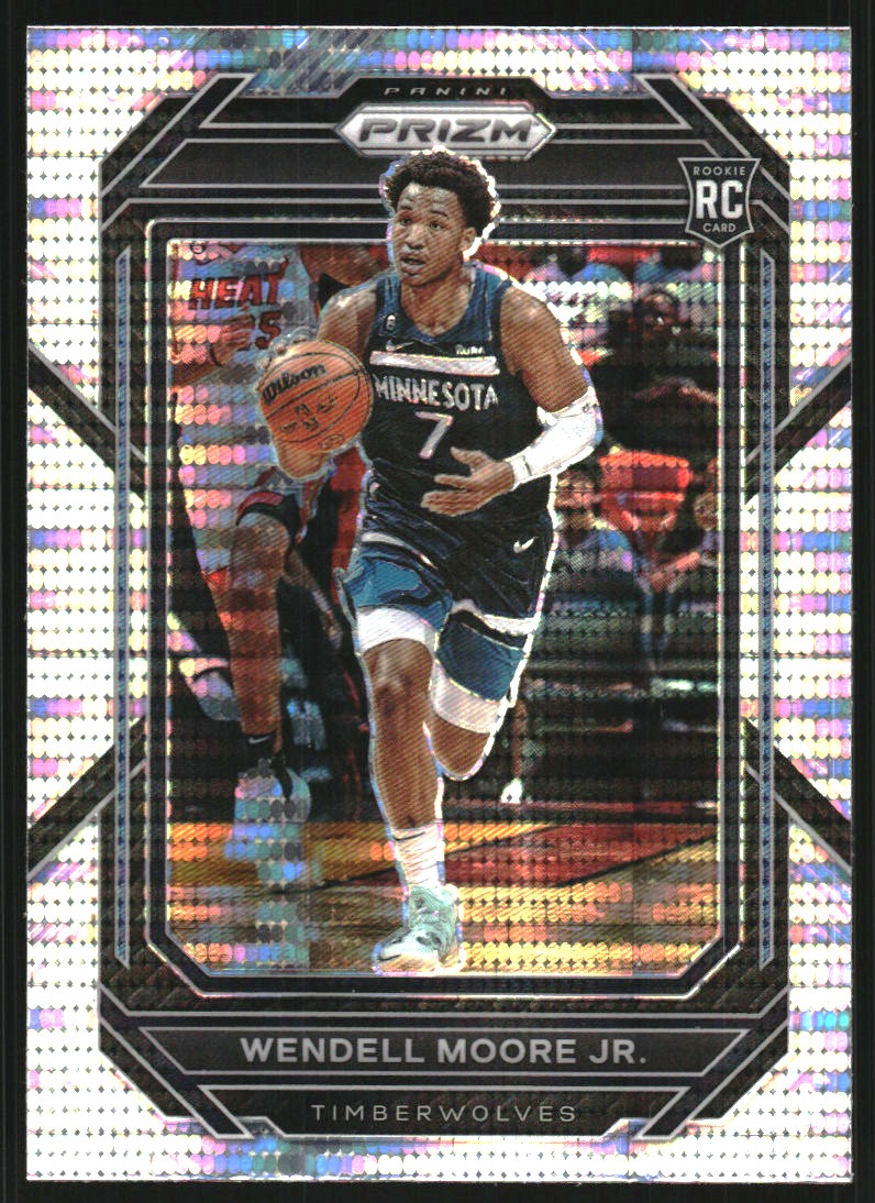 2022-23 Panini Prizm Prizms Pulsar #221 Wendell Moore Jr.
