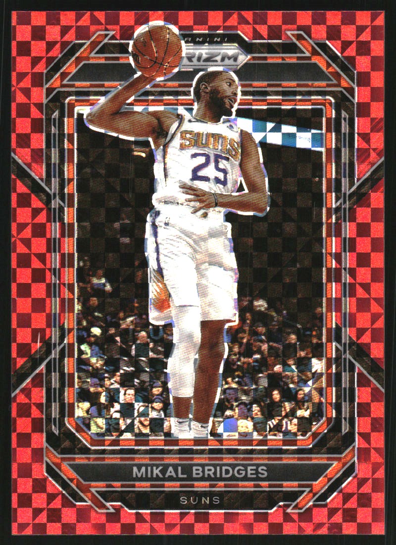2022-23 Panini Prizm Prizms Red Power #120 Mikal Bridges
