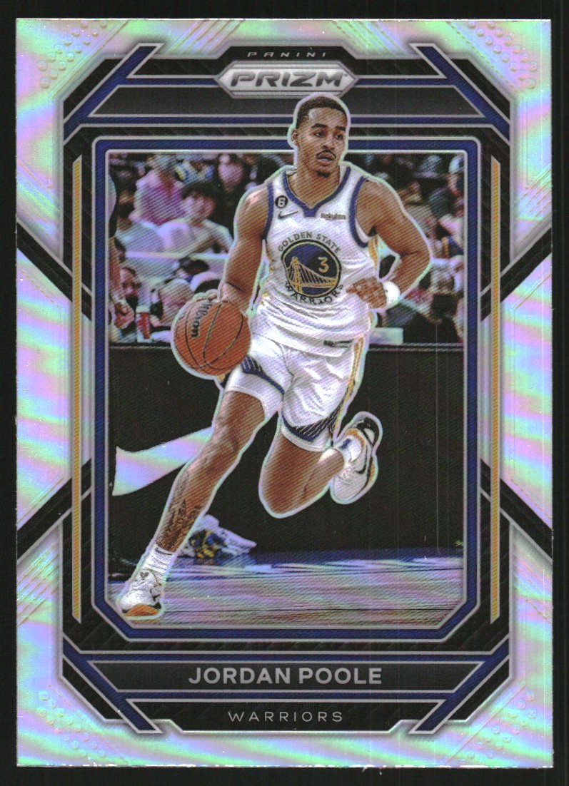 2022-23 Panini Prizm Prizms Silver #102 Jordan Poole