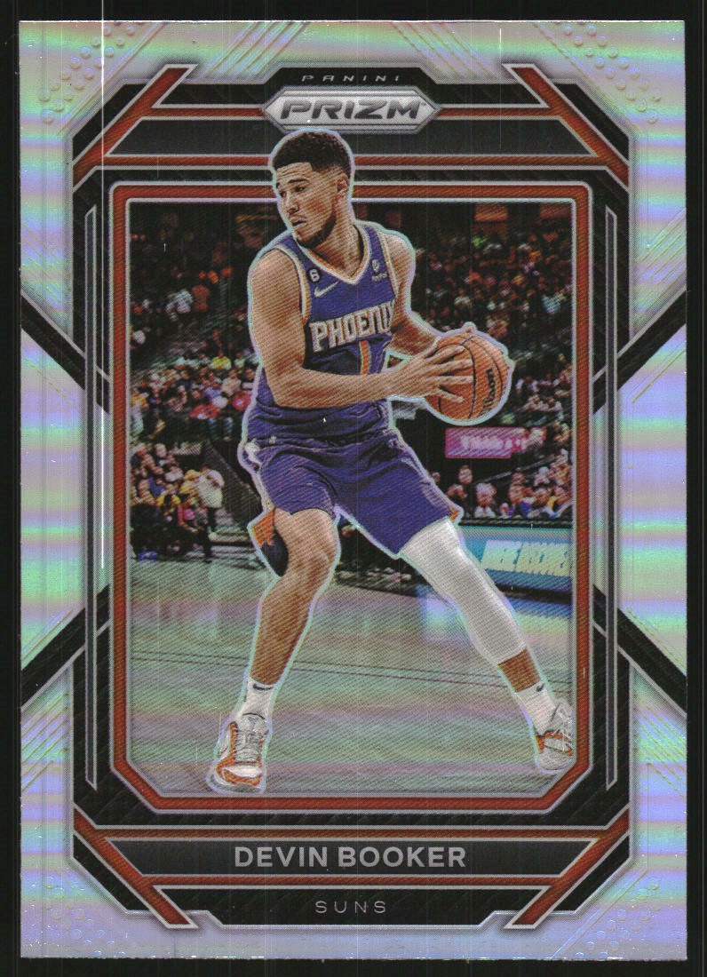 2022-23 Panini Prizm Prizms Silver #140 Devin Booker