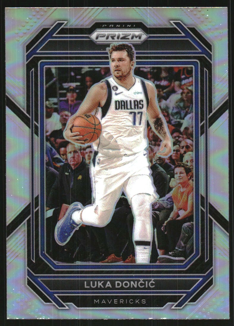 2022-23 Panini Prizm Prizms Silver #196 Luka Doncic
