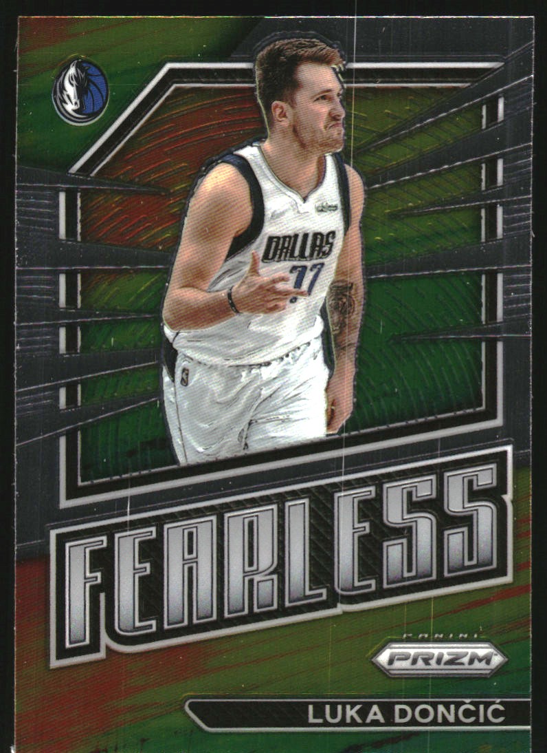 2022-23 Panini Prizm Fearless #13 Luka Doncic