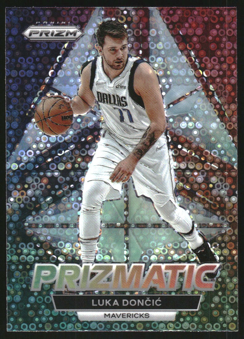 2022-23 Panini Prizm Prizmatic Prizms Fast Break #16 Luka Doncic
