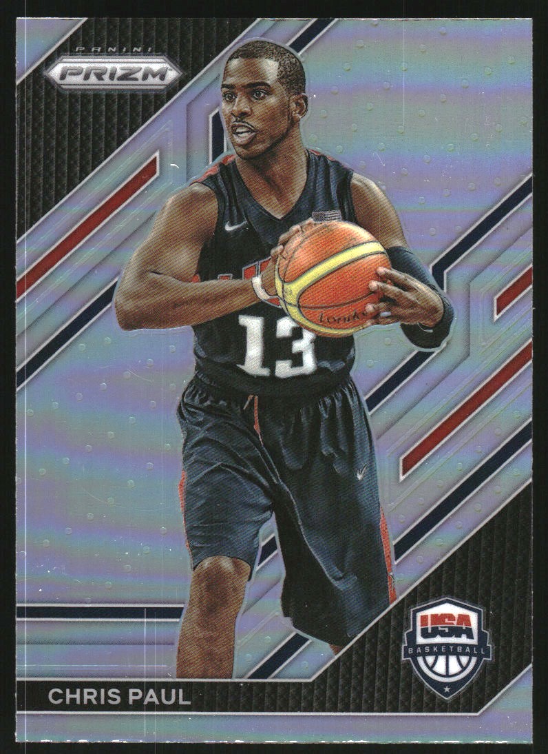 2022-23 Panini Prizm USA Basketball Prizms Silver #2 Chris Paul