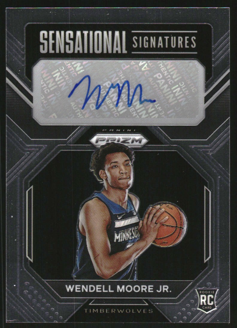 2022-23 Panini Prizm Sensational Signatures #65 Wendell Moore Jr.