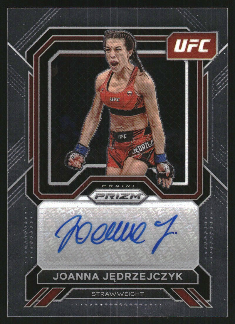 2015 Topps UFC Chronicles Victorious Debut Joanna Jedrzejczyk AUTO