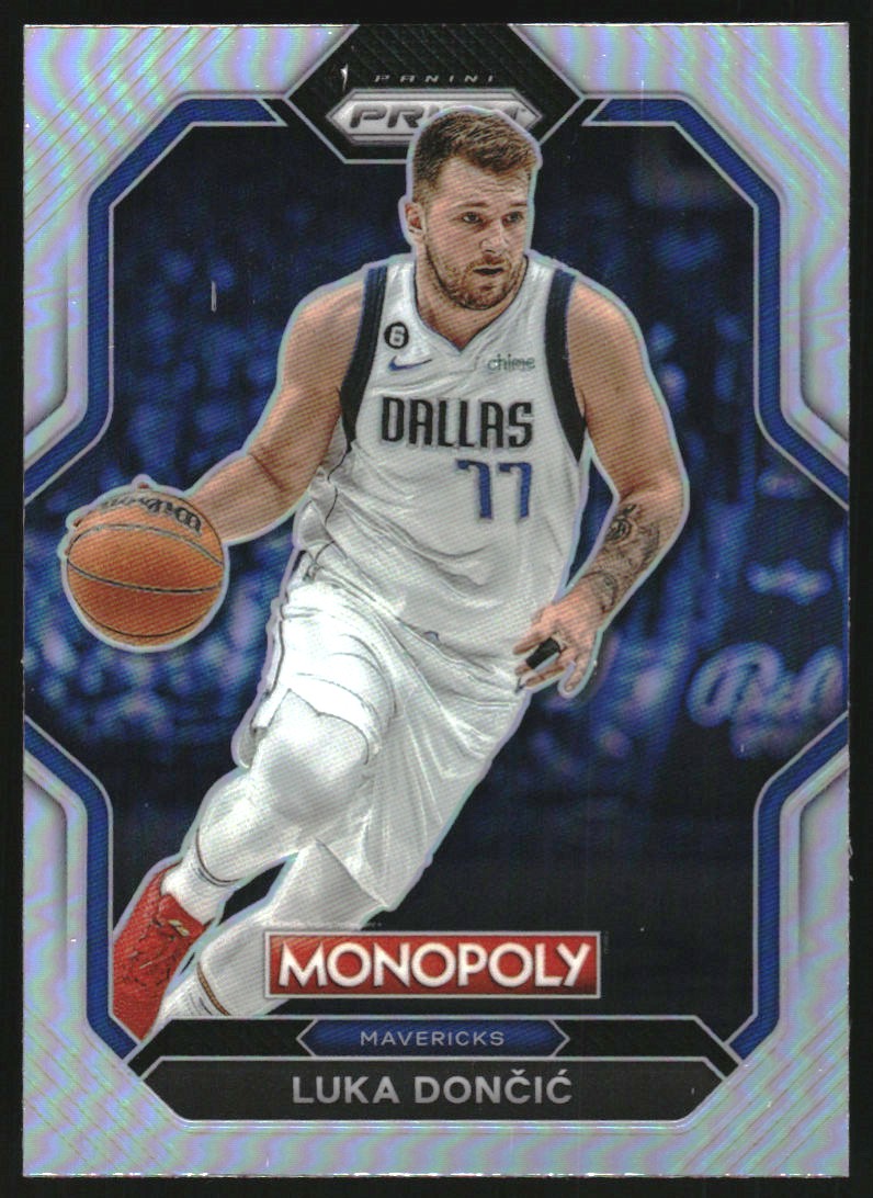 2022-23 Panini Prizm Monopoly All-Stars Silver #PS1 Luka Doncic