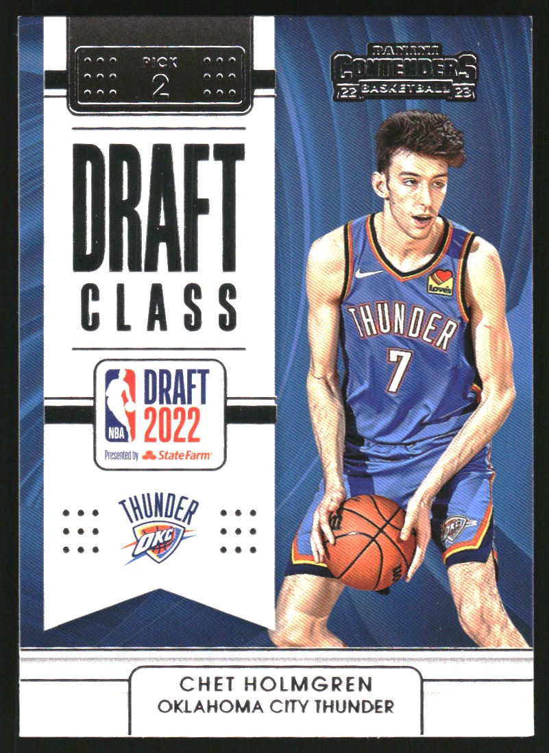 2022-23 Panini Contenders Draft Class Contenders #23 Chet Holmgren