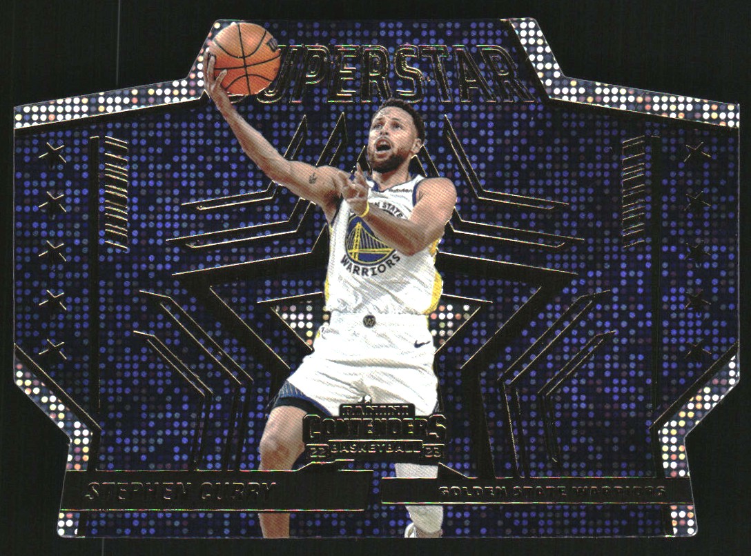 2022-23 Panini Contenders Superstar Die-Cuts #4 Stephen Curry