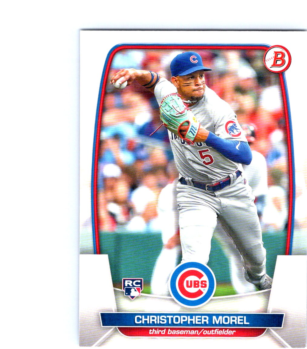  2023 Bowman #34 Christopher Morel Chicago Cubs MLB