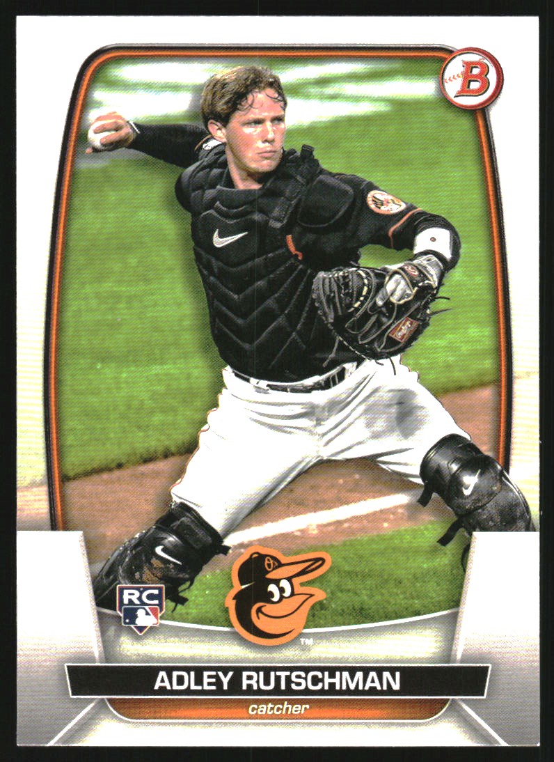 Adley Rutschman Baltimore Orioles 2023 Bowman # 40 Rookie Card